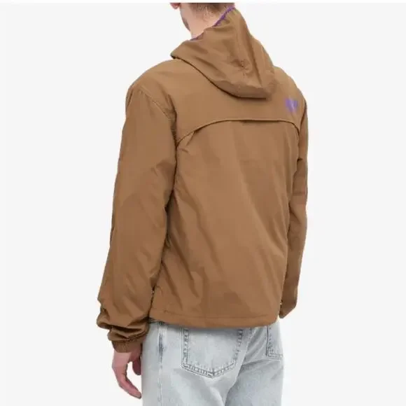Billionaire Boys Club Lightweight Hooded Brown Windbreaker Jacket Size Large NWT